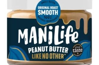 Manilife Original Roast Smooth Peanut Butter 275g