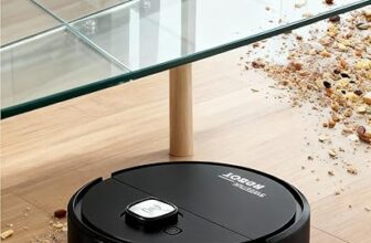 Mini Robot Vacuum Automatic Floor Sweeper One Touch Start for Home Kitchen Tile and Wood Floor Cleaning