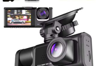 3 Channel Car Camera IR Night Vision 1080P 3-Lens Inside Vehicle Dashcam With 32GB Memory Card – w/code – Sold by ITrust link store