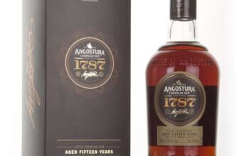 Angostura 1787 15 Year Old Trinidadian Rum 40% ABV 70cl free delivery on orders over £100
