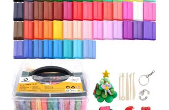 Artecho 50-Color Polymer Clay Kit with Sculpting Tools