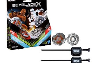 Beyblade X Star Wars Chewbacca vs Stormtrooper Set