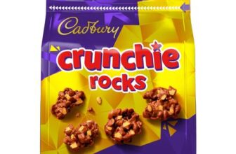 Cadbury Crunchie Rocks Honeycomb Bite Size, 100g