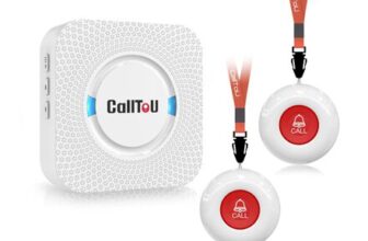 CallToU Wireless Personal Alarm for Elderly with 2 Buttons