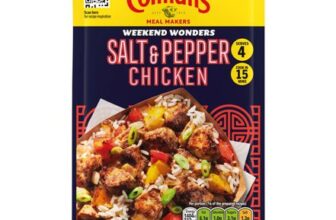 Colmans Salt & Pepper Chicken Recipe Mix 20 Packs