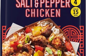 Colmans Weekend Wonders Salt & Pepper Chicken Meal Maker recipe mix perfect with white rice for a takeaway-style family meal 20x 23 g