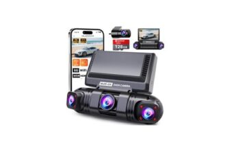 DEAL STACK – 360 4-Channel 2K Dash Cam with Wi-Fi & Night Vision