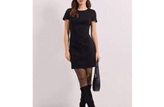 Dorothy Perkins Bengaline Cap Sleeve Mini Dress