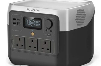 ECOFLOW Portable Power Station RIVER 2 Pro, 768Wh LiFePO4 Battery ( Camping / 70 min fast charge / 4x800W AC / 1600W X-Boost ) Ecoflow-UK