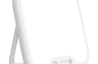 EGGORISE Daylight Lamp, 10000 Lux with Timers & Touch Control