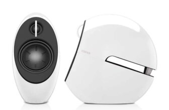 Edifier E25 White Luna Eclipse 74W Wireless Bluetooth BT TV/MAC/PC BT Speakers (£108 for new users – discounted at checkout)