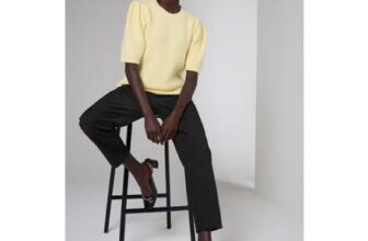 Et Vous Black Long Capri Trousers – Size 08 33 Leg