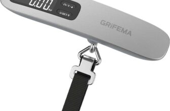 GRIFEMA GA2006 Digital Luggage Scale, 50kg (110lb) Capacity, Backlit LCD Display