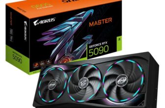 Gigabyte AORUS GeForce RTX 5090 MASTER 32G Graphics Card – Used Very Good – Sold by Amazon Resale