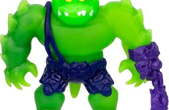 Heroes of Goo Jit Zu Meteor Madness, Stretchy Rock Jaw Action Figure, With Unique Gooey Filling & Battle Gauntlet