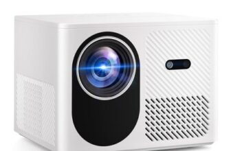 INMOZATA Smart Mini Projector 1080P 4K WiFi Bluetooth
