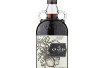 Kraken Black Spiced Rum, 1L