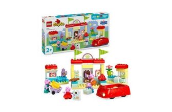 LEGO DUPLO Peppa Pig Supermarket Toy with Figures