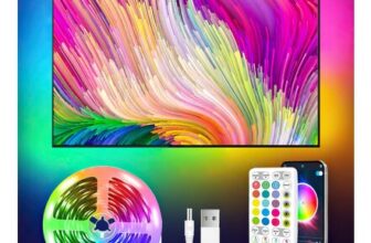 Melofo RGB LED TV Backlight Strip with Remote & App Control