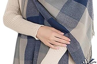 Miss Lulu Ladies Scarf Gifts for Women Mum Tartan Winter Wrap Shawl Scarf for Women UK