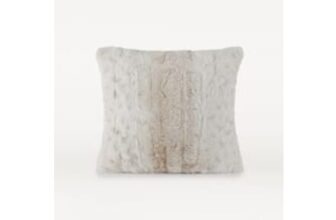 Natural Faux Fur Cushion