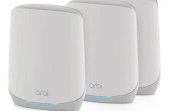 Netgear Orbi RBK763S Tri-Band Wi-Fi 6 Mesh System