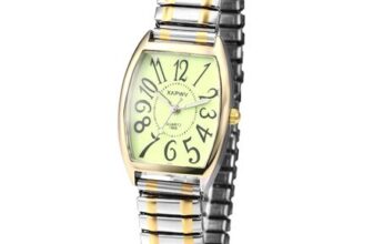 OIDEA Womens Easy Reader Luminous Quartz Watch with Elastic Band
