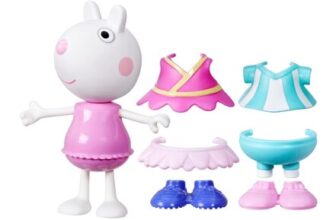 Peppa Pig Suzy Sheep Dress-up Figure, Pink