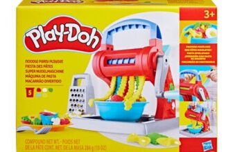 Play-Doh Kitchen Noodle Party Playset, 5 Colors, Ages 3