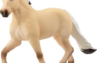 SCHLEICH 13980 HORSE CLUB Norwegian Fjord Horse Mare Figurine Toy