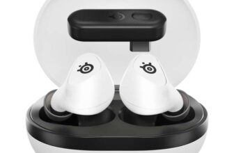 SteelSeries Arctis GameBuds for PS5 – Wireless Gaming Earbuds – 2.4GHz BT 5.3