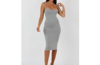 Strappy Bodycon Midi Dress