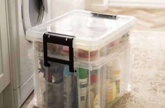 Strata Two Tier Stackmaster 35L & 10L Clear Plastic Storage Box instore