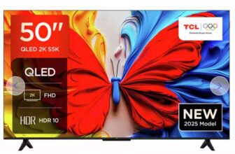 TCL 50Inch 50S5K-UK Smart FHD HDR QLED TV