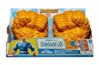 The Fantastic Four Clobberin FX Fists Role-Play Toy, Orange