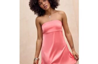 UO Mira Strapless Mini Dress
