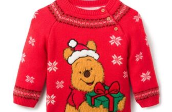 Winnie the Pooh Christmas Jumper for Kids
