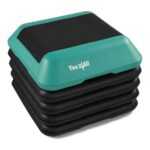 Yes4All Adjustable Aerobic Step Platform, Black/Green