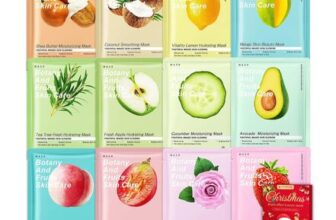 12 Pcs Daily Care Face Sheet Mask,Hydrate,Moisturize,Soothe