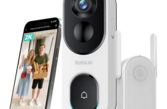 2K Wireless Video Doorbell Camera – £53.89 Delivered