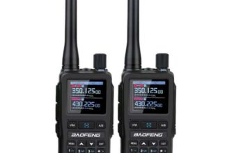 2PCS/Pack Baofeng UV-5R Mini Dual Band Dual PTT Walkie Talkie (with code) Walkie Talkie Online