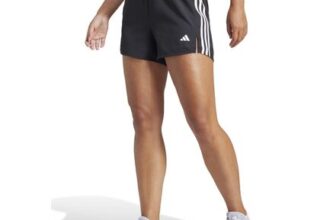 3-Stripes Woven High Waisted Gym Shorts