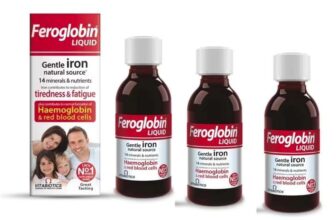3 x Feroglobin Vitabiotics Gentle Iron & Nutrient Liquid, 200ml (equiv £2.45 each) – Instore National and Online