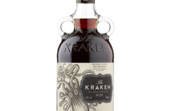 3 x Kraken Black Spiced Rum 70 cl
