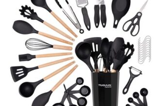 35 Piece Kitchen Non Stick Cooking Utensils Set, 3 Colour Options