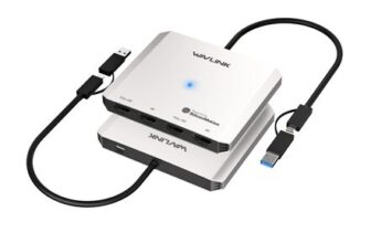 4 HDMI Docking Station, WAVLINK Quad Monitor Adapter