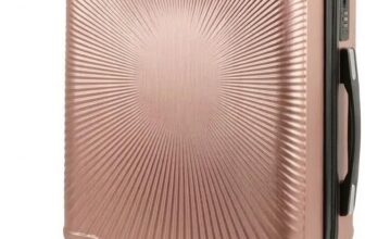 40x20x25 Ryanair Underseat Cabin Bag, Lightweight Suitcase, Small 4X 360 Degree Spinner Detachable Wheels Cabin Case, Maximum Carry-On Size, ABS Hard Shell, 10kg Hand Luggage Bag