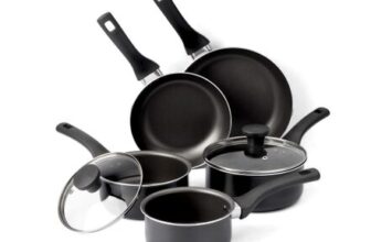 5 Piece Aluminium Non-Stick Cookware Set