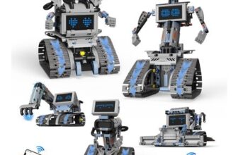 5 in 1 Johnny 5 Robot Building Set, Technic STEM Robot Building Kit