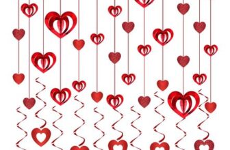 56 Pcs Valentines Day Decoration,